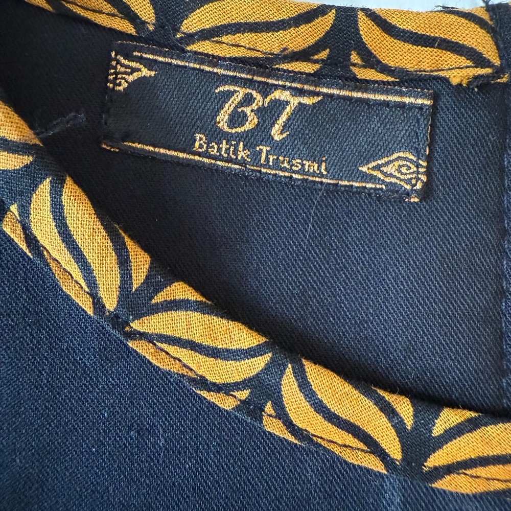 Peacock Embroidered Top by BT Batik Trusmi. Small - Picture 6 of 8